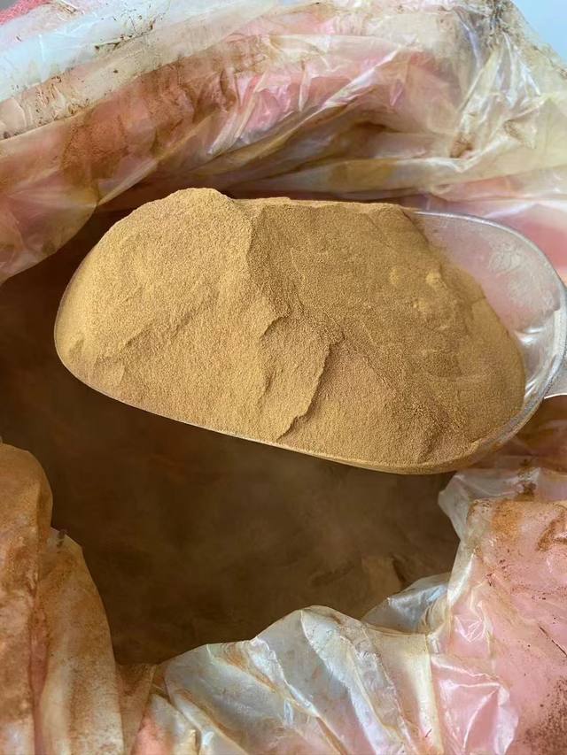 生化黄腐酸钾粉剂实物特写